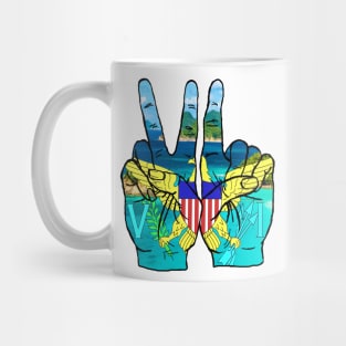 VI hands Mug